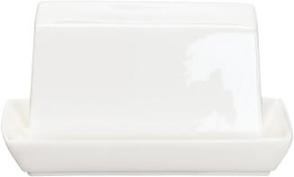 ASA Butterdose klein à table in weiß glänzend