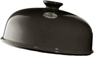 Emile Henry Ersatzglocke Brotbackform-Set fusain Keramikglocke schwarz