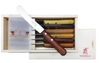 Frühstücksmesser Buckelsklinge von Windmühlenmesser, 6er Set