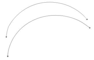 Rösle Ersatzdrähte für Käseschneider, 2er Set Drähte Edelstahl