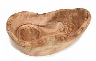 Bérard rustikale Olivenholz Schale oval FIRST Servierschale Holzschale