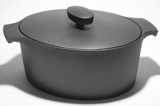 Gusseisenbräter Konus Atelier Hoffmann Hoffmann Metallgefäße mit Deckel