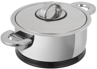 Kuhn Rikon DUROTHERM PRO Servierkasserolle mit Deckel Edelstahl