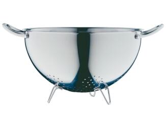 WMF Seiher Gourmet rund Edelstahl Küchensieb mit Standfüßen