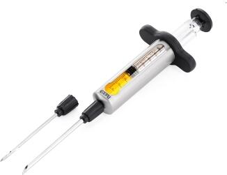 GEFU Marinadenspritze BBQ mit 2 Nadeln für Grillmarinade