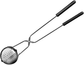 Kelomat Schneeballform 8 cm Edelstahl