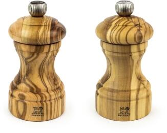 PEUGEOT Pfeffermühle und Salzmühle Bistro Z Olivenholz im Set