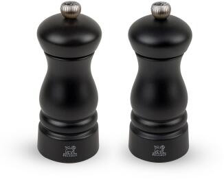 PEUGEOT Pfeffermühle & Salzmühle Clermont Z in schwarz matt im Set