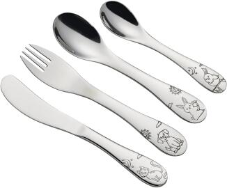 cilio Kinderbesteckset Little Friends, 4-tlg.