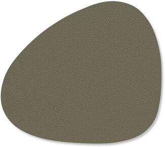 Lind DNA Glasuntersetzer Curve Serene, 4er-Set in Moss