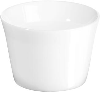 ASA Mini Souffle Schälchen rund weiß glänzend mit Deckel 250°C
