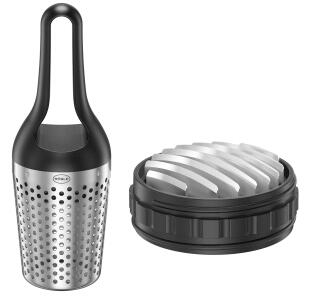 Rösle Kräuterdusche Kräutertee-Infuser Edelstahl mit Deckel