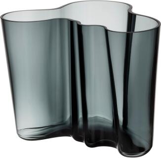 IITTALA Vase Aalto 160 mm dark grey