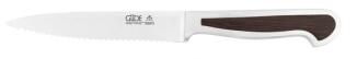 Güde Tomatenmesser Delta mit Wellenschliff, Holzgriff, Edelstahlklinge