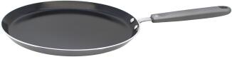 ELO Crêpepfanne Ducato 26 cm flache schwarze Pfanne mit Griff