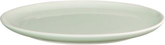 ASA Essteller Semana herb grüner Keramikteller flach rund