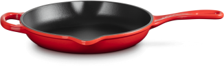 Le Creuset Brat- und Servierpfanne Signature in kirschrot