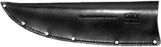 Güde Lederscheide für The Knife schwarze Messerscheide Leder