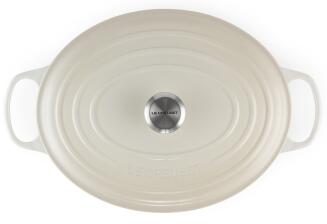 Le Creuset Bräter Signature oval in meringue