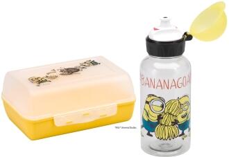 WMF Minions Kinder Lunchbox mit Flasche 2-teilig Set Banangoa