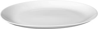 Seltmann Weiden Rondo Servierplatte oval 35x24 cm weiß