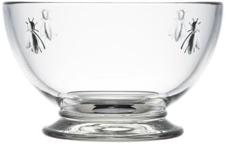 La Rochère Abeille Dessertschale Glas mit Bienenmotiv 6er Set
