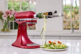 KitchenAid Küchenmaschine ARTISAN 175PS medallion silber Fitness-Set