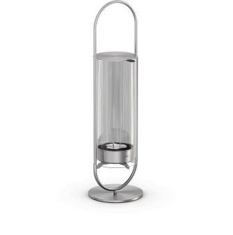 höfats OVAL CANDLE 35 silber