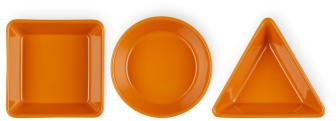 Le Creuset Tapasschälchen 3er Set in ofenrot