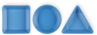 Le Creuset Tapasschälchen 3er Set in azure