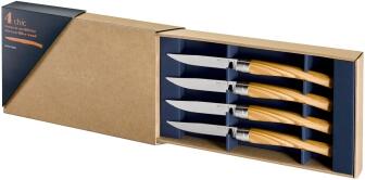 Opinel Tafelmesser-Set Table Chic II Olivenholz, 4-teilig