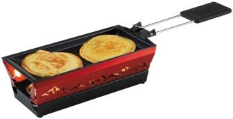 Kuhn Rikon Raclette-Set Mini Alpenglühen rot