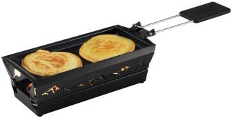 Kuhn Rikon Raclette-Set Mini Alpenglühen schwarz