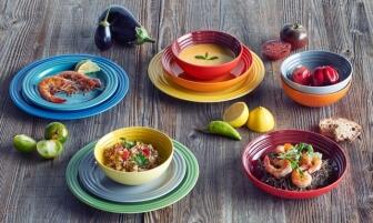 Le Creuset Suppenteller in karibik