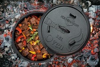 Küchenprofi BBQ Dutch Oven, Gusseisen