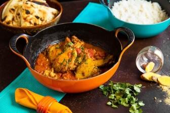 Le Creuset Balti Dish in ofenrot