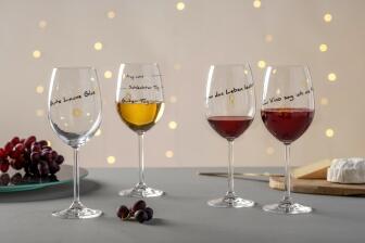 Leonardo Weinglas PRESENTE 460 ml ′Gute Laune Glas′