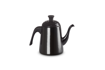 Le Creuset Wasserkessel Drip in schwarz