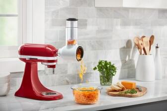 KitchenAid Küchenmaschine ARTISAN 175PS empire rot Kochprofi-Set