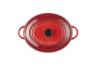 Le Creuset Mini Cocotte oval in kirschrot