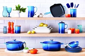 Le Creuset Topf für Kochkellen in azure