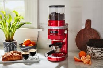 KitchenAid Kaffeemühle Artisan in liebesapfelrot