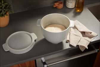 KitchenAid Küchenmaschine ARTISAN 175PS creme Brotback-Set