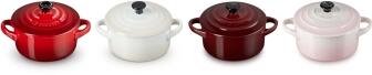 Le Creuset Mini-Cocotten 4er-Set, Petits Fours