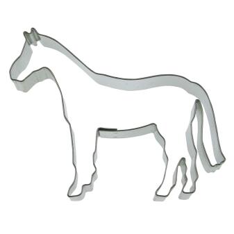 Städter Ausstechform Pferd 8 cm aus Edelstahl für Kekse