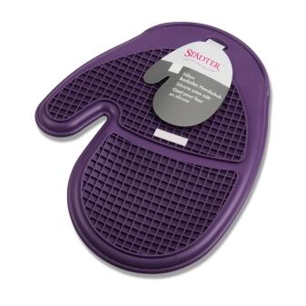 Städter Silikon Backofen-Handschuh Aubergine 19,5x22,5 cm
