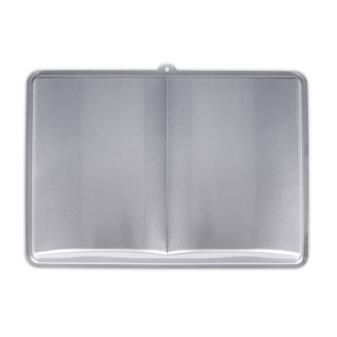 Städter Backform Buch 35 x 24,5 cm / H 5,5 cm Silber 4.000 ml