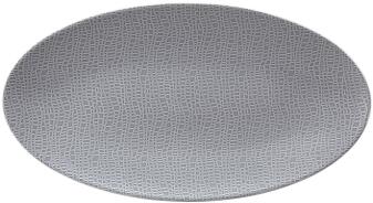 Seltmann Weiden Life Servierplatte oval 33x18 cm, Fashion elegant grey