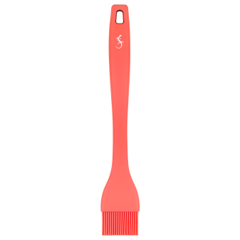 Lurch Smart Tool Backpinsel wild berry Silikonpinsel rot