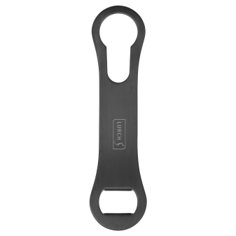 Lurch Speed-Opener smokey grey Flaschenöffner aus Edelstahl